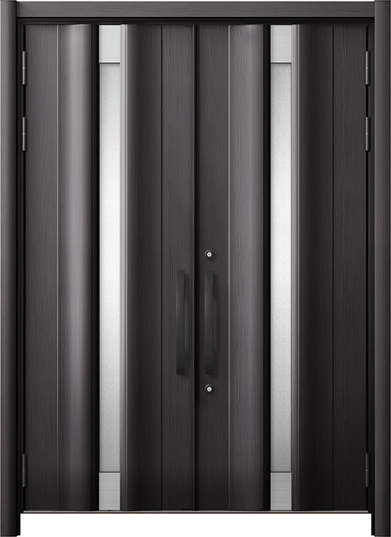 リシェント 玄関ドア3 12N 両開き ランマなし 高断熱仕様