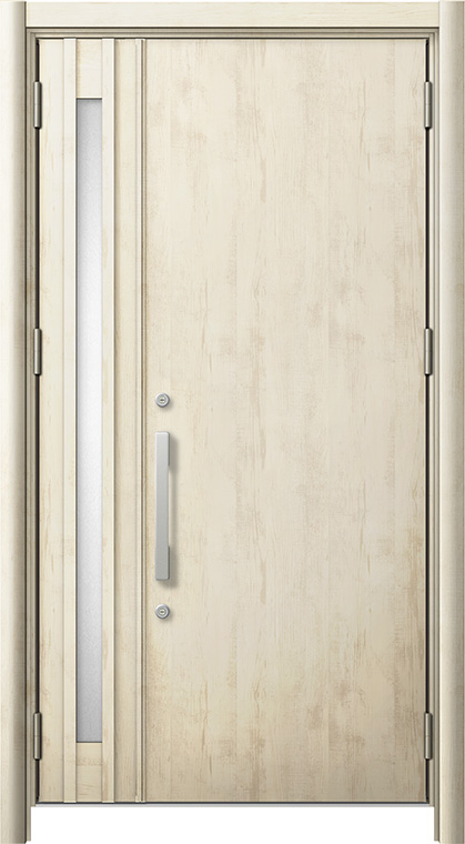 リシェント 玄関ドア3 M17 片袖 ランマなし 断熱仕様