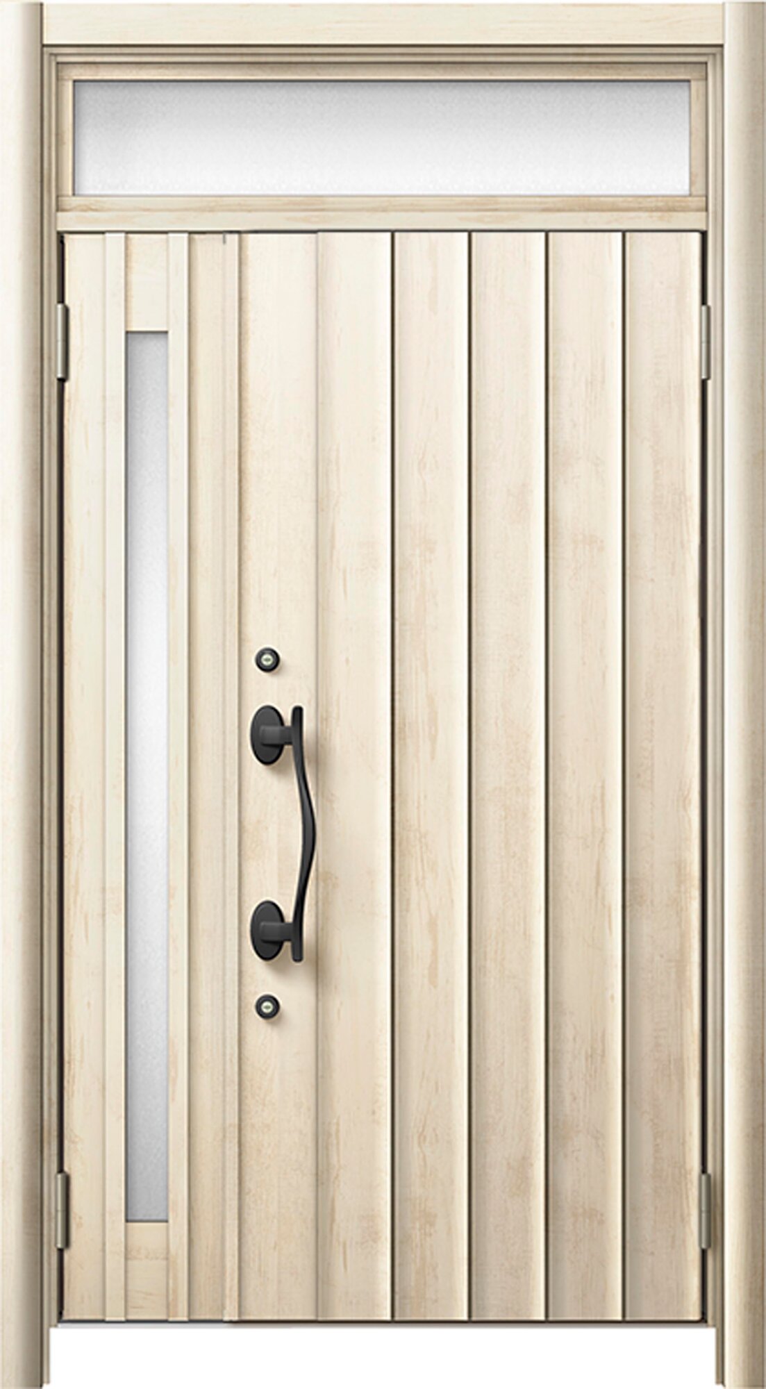 リシェント 玄関ドア3 D79 両袖 ランマ付 断熱仕様