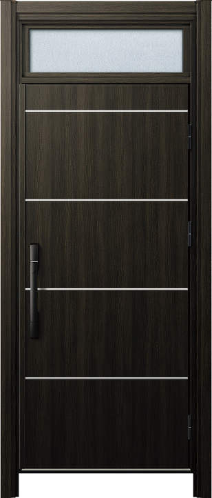 ドアリモD30 断熱ドア F08 片開き ランマ付