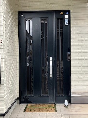 飯能市の皆さま、リフォーム玄関は三協アルミで決まり、ノバリス玄関 