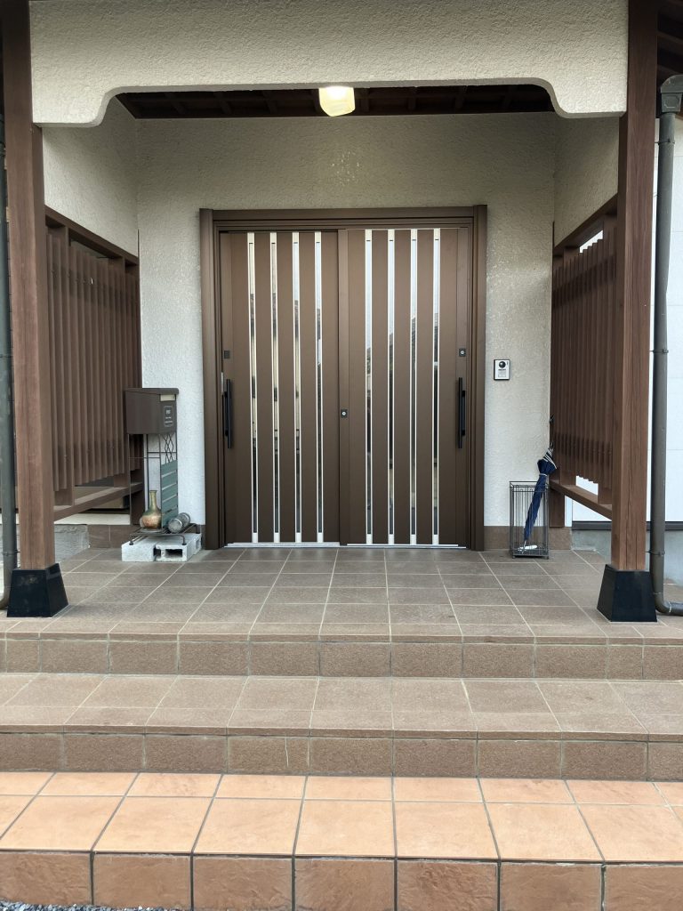 玄関全体の完成