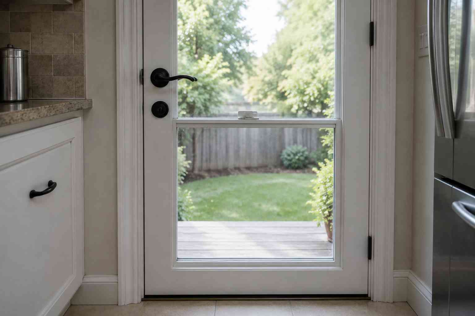 勝手口の網戸は後付けでいい?専門家が教える「採風ドア」という選択肢