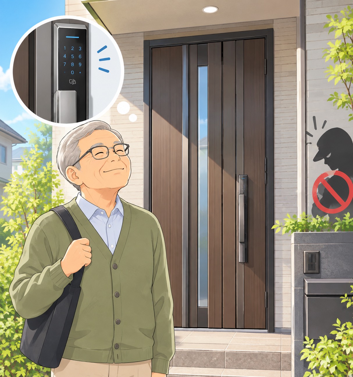 玄関の防犯対策、鍵だけで大丈夫？ YKK APドアリモで玄関ドアを見直す