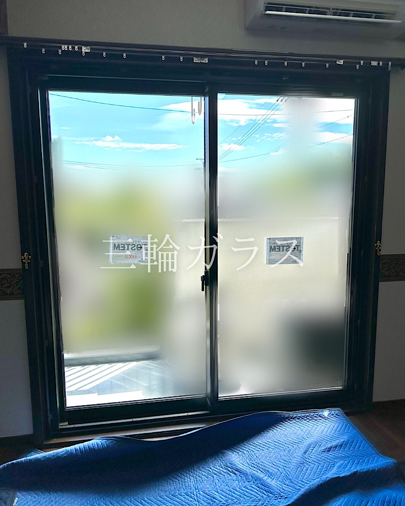 名古屋市の賃貸マンションのリビングの窓をリクシルマンション用リプラスでリフォームしました。