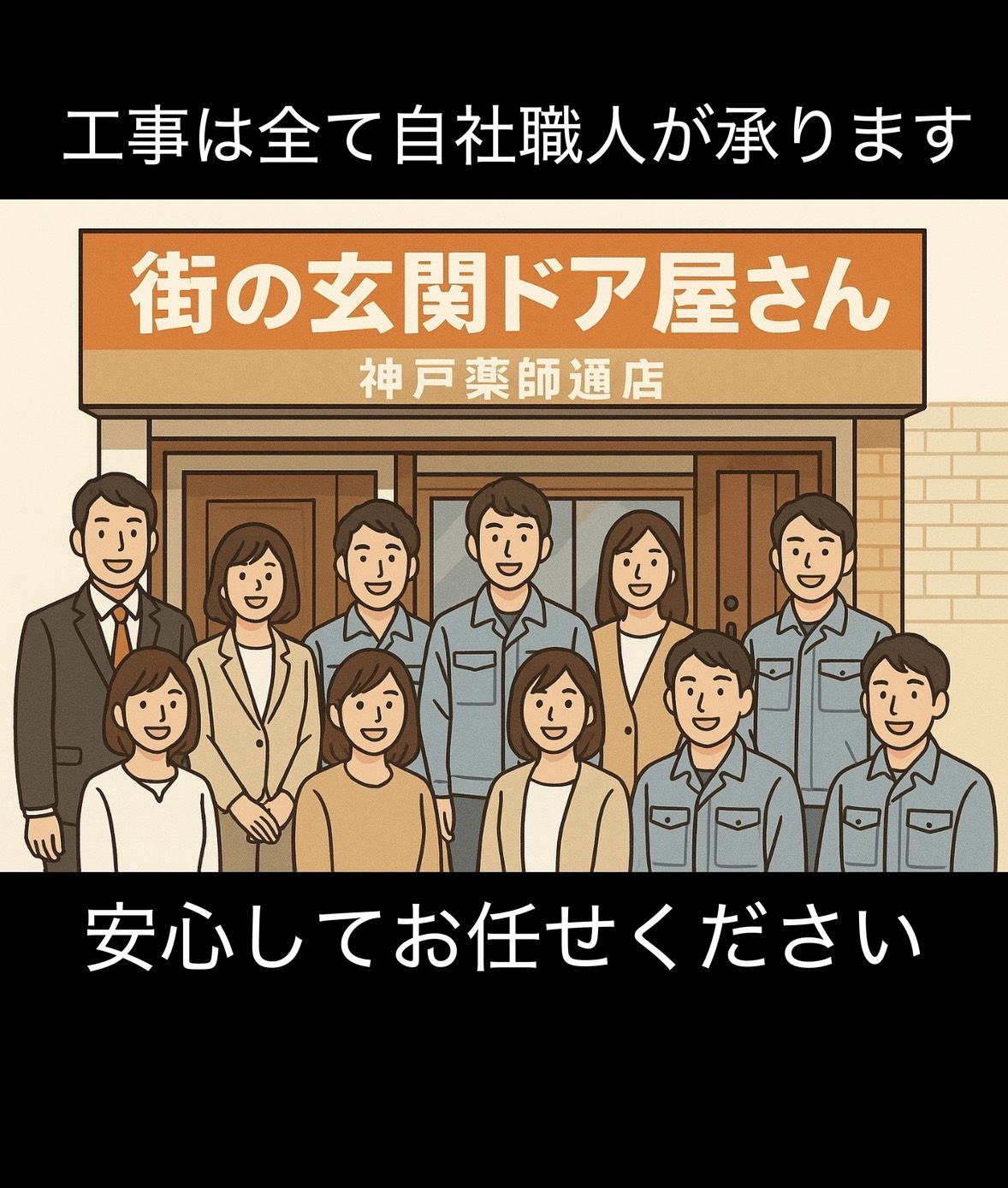 京阪神の皆様へ◆年末年始までに玄関ドアを新しく！今なら１月施工がまだ間に合います✨