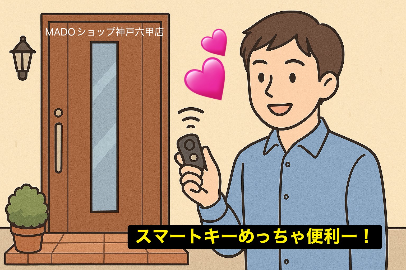 「一番人キー🔑」はどーれだ？！玄関ドアリフォームでスマートキー選びの参考に！