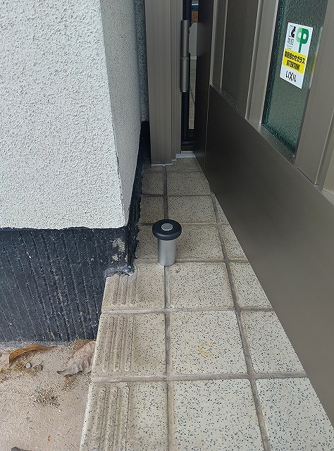 戸当たりと玄関足元