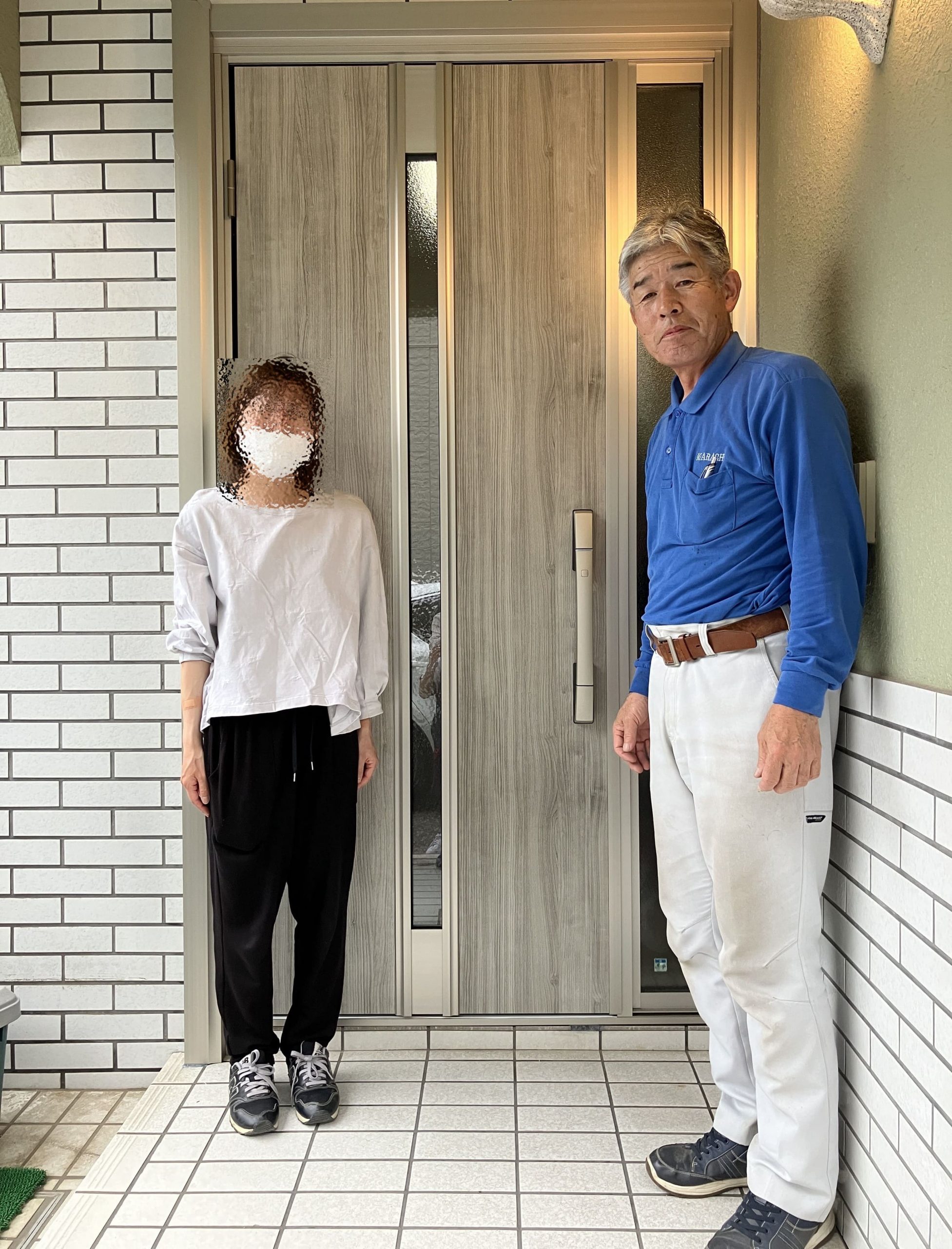蓮田市の皆さま、 スピーディーな対応と価格に大満足！玄関ドア交換で安心・快適に！🚪