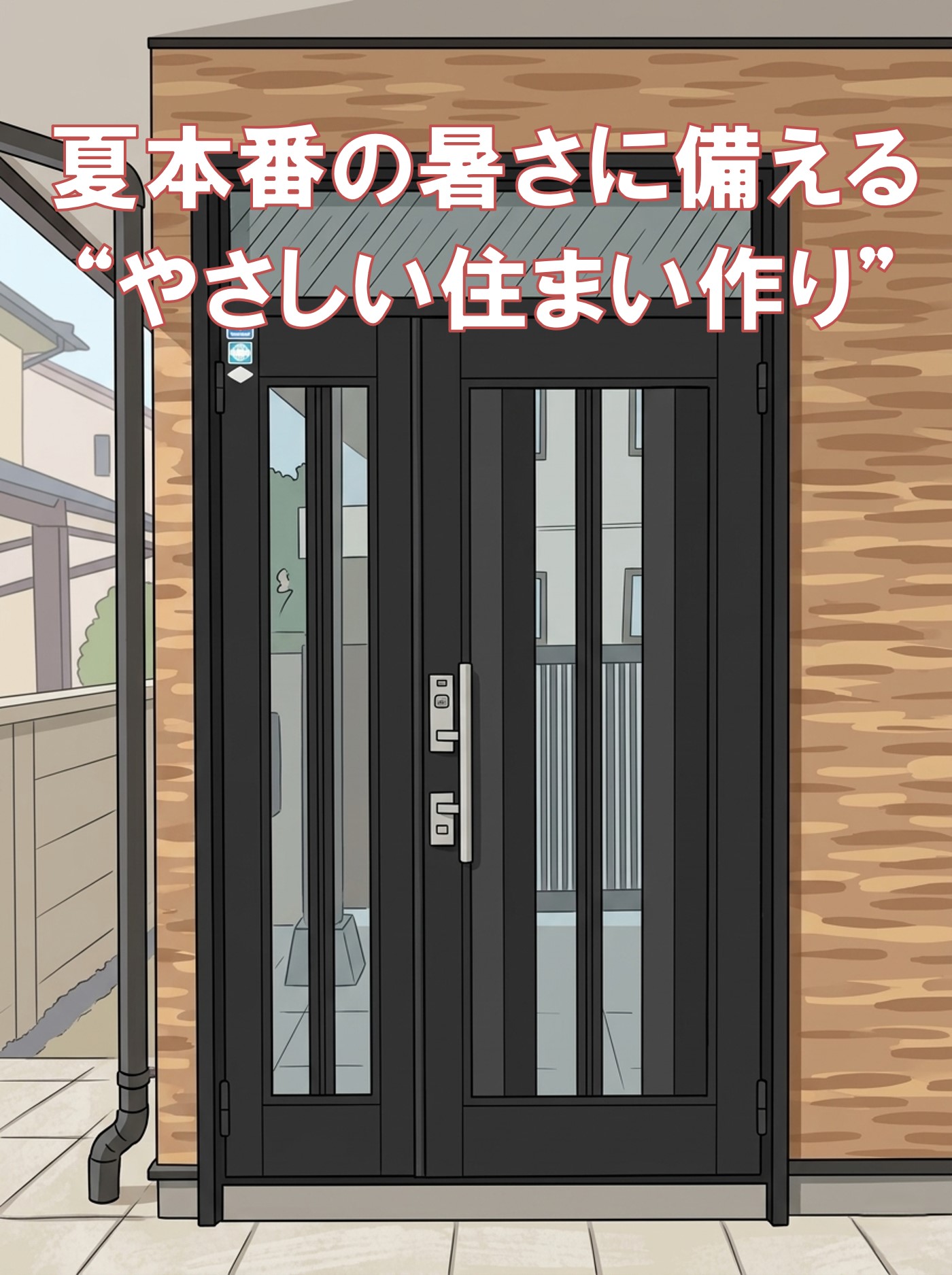蓮田市、白岡市の皆さま、これからが「夏本番」暑さに備える住まいづくりと、被災地への想いを込めて