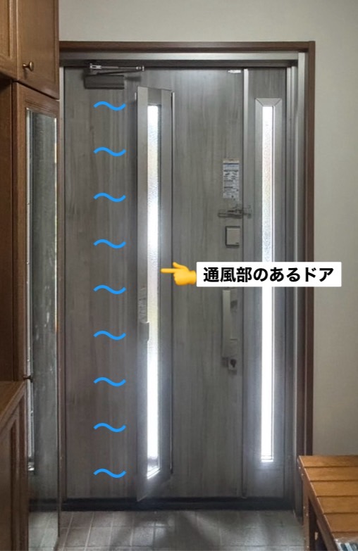 え？そうなの？？？「冬でも玄関ドアの採風が役に立つ？！」理由